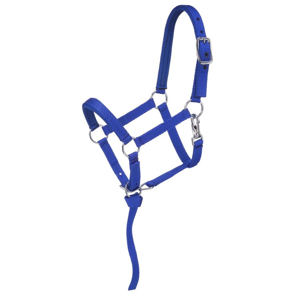 Tough 1 Nylon Padded Miniature Halter, Red, Large — view 3