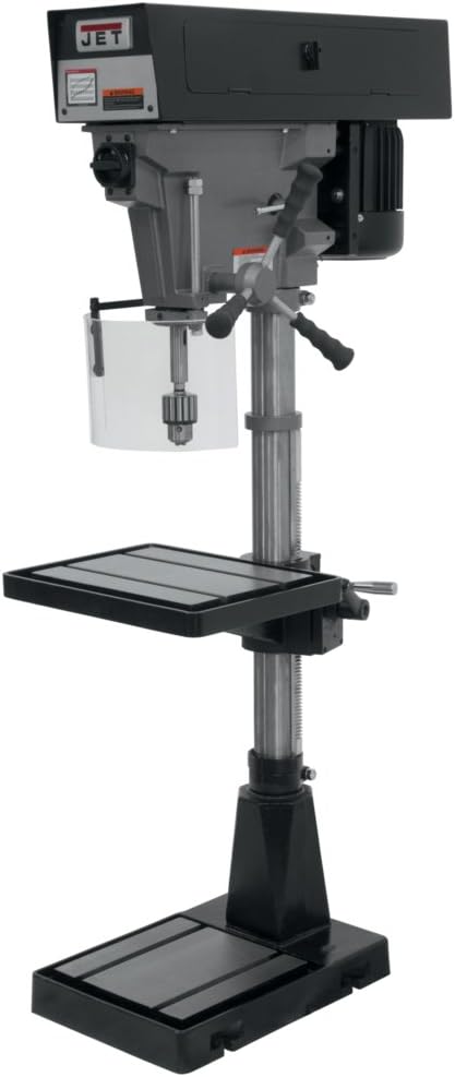 JET 15-Inch Floor Drill Press, 6 Speed, 115/220V 1Ph (Model J-A3816)