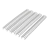 RAYSON 23 Schlaufen Drahtbinderücken, 130 Blatt, A4, Packung mit 50 Stück