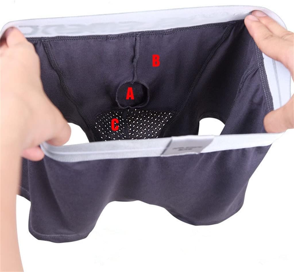 Men's panties Shorts separated physiological pants bag men's sexy underwear 4pcs /Lot