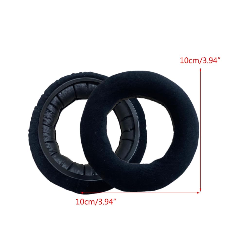 Orejeras para auriculares de 30 juegos, almohadillas de esponja suave, almohadillas de esponja