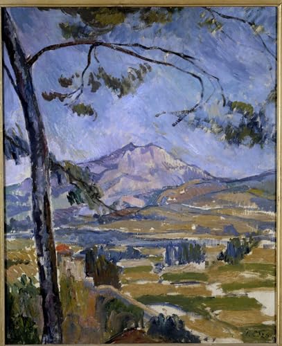 Impresión en lienzo de alta calidad de Paul Cézanne para una decoración elegante de salón