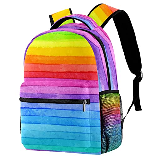 Sac à dos violet motif floral avec porte-bouteille ergonomique pour le collège et les voyages