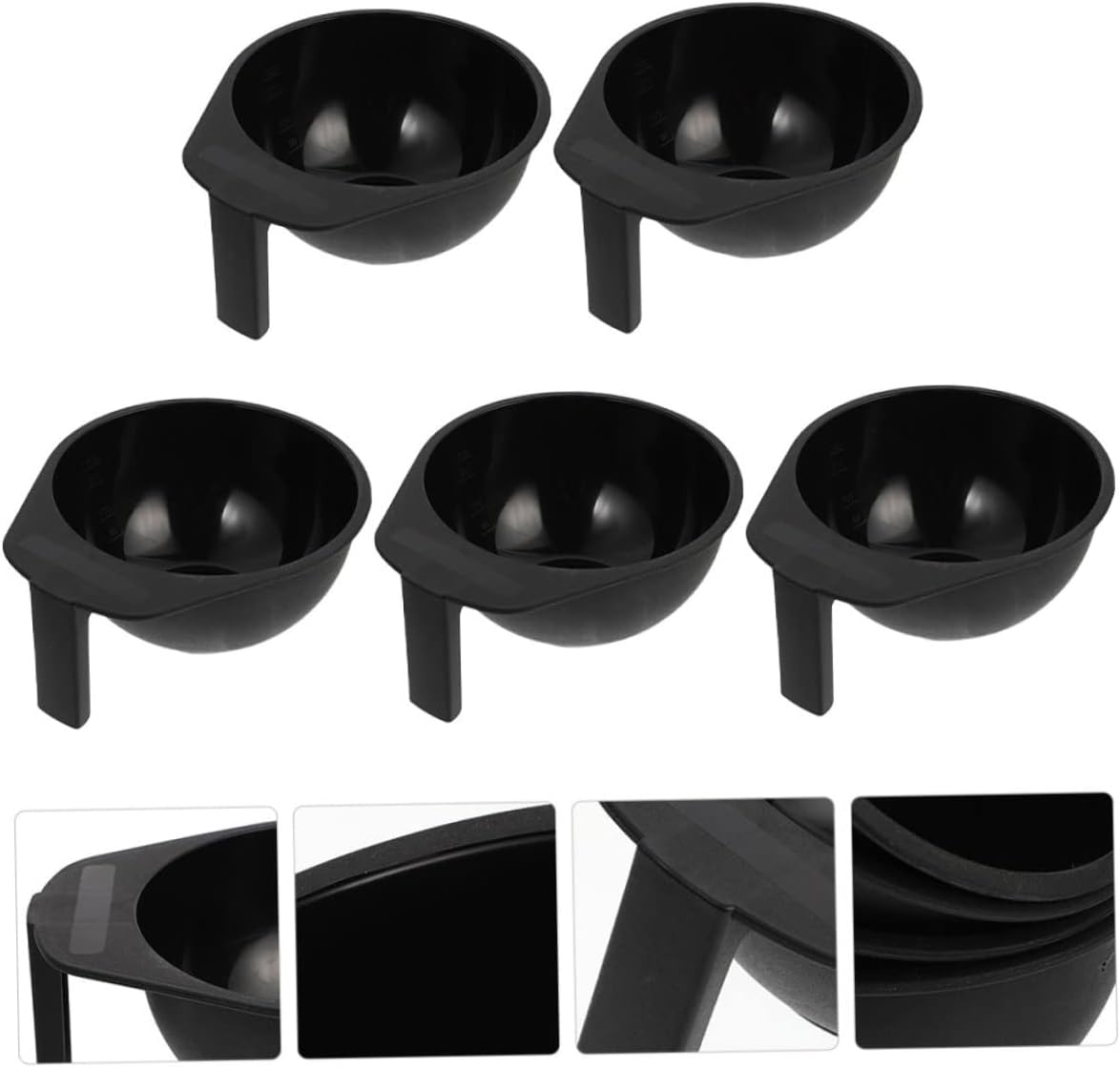 10pcs Professional Hair Dye Mixing Bowls for Salon Use Easy Mixing and Application for Hair Color and Tinting Portable and Easy to Clean