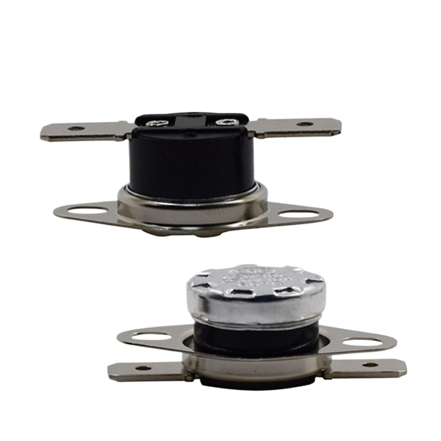 5-Piece bimetallic Thermostat KSD301 0~350℃ 10A Temperature Switch Thermal Control Celsius Reset Thermostat 75 85 95(10A-Normal Open,170C-Ceramic)
