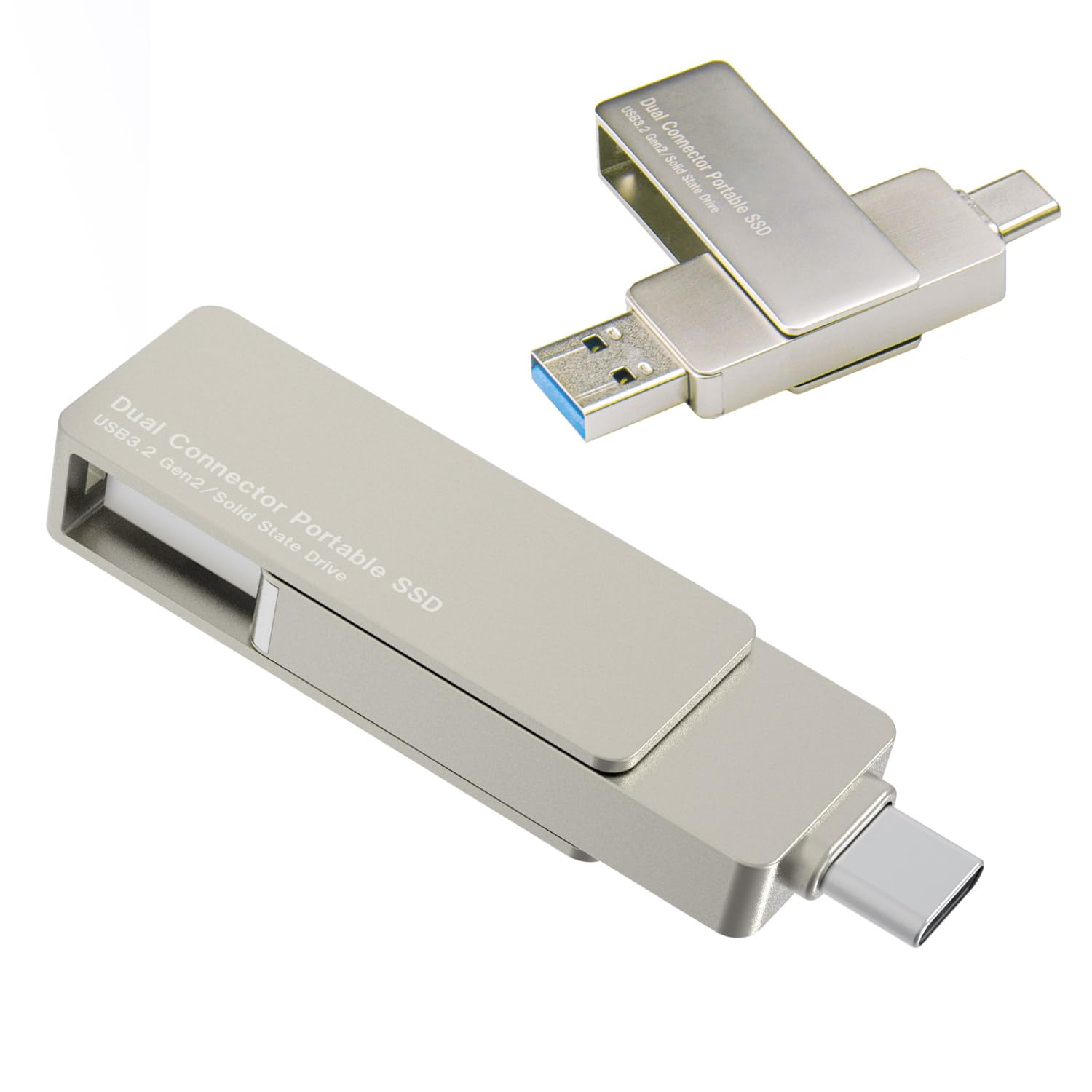 ロジテックダイレクト SSD 外付け 1TB スティック型 USB Type-A/Type-C 