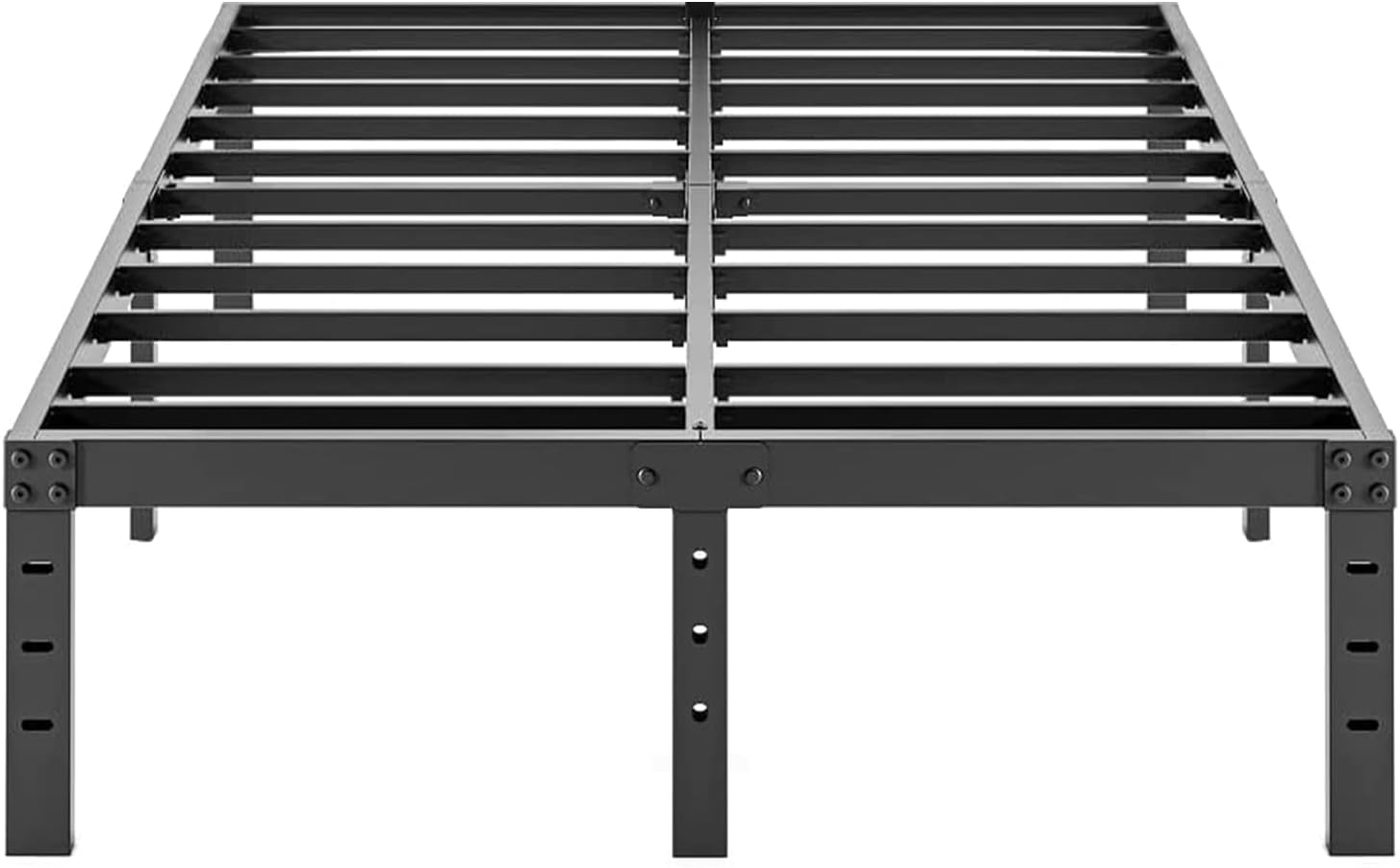COMASACH Full Size Bed Frame 18" Tall Heavy Duty Metal Platform Bed Frame,Sturdy Steel Frame,Support up to 3500lbs,No Box Spring Needed,Noise-Free,Easy Assembly