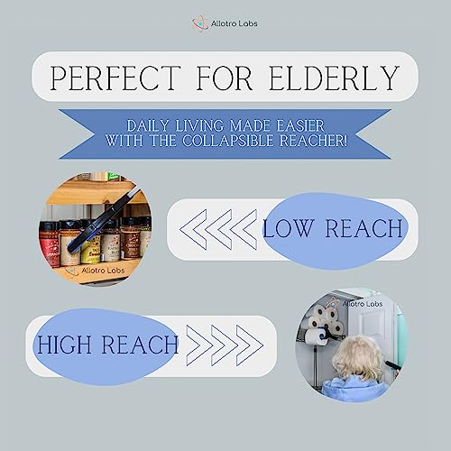 Universal Body 2-Pack 32" Heavy Duty Grabber Reacher Tool, Ideal for Seniors, Wheelchair Accessories, Trash Picker Upper Tool, and Hip Kit - The Ultimate Reachers Grabbers Pickup Stick for elderly