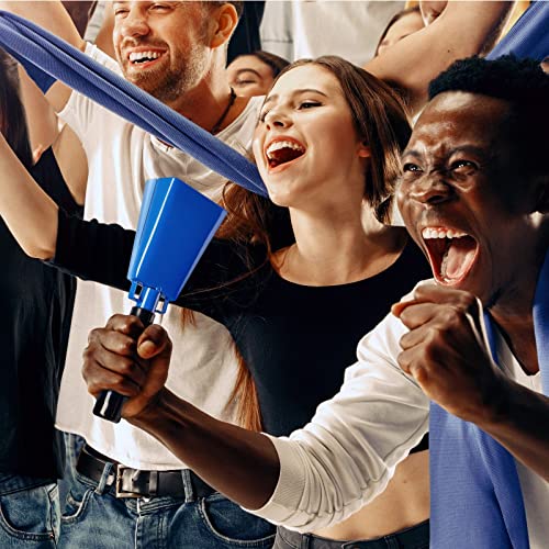 Blue Panda Cowbells for Sporting Events - 9.5-Inch Blue Cowbell with Handle, Pack of 2 - Sports Noise Makers for Football & Soccer by BLUE PANDA - Image 2