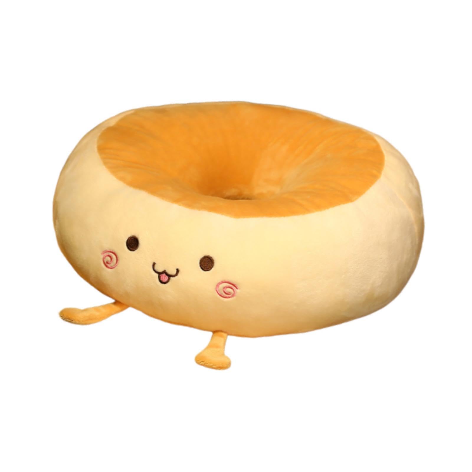 Coussin de chaise épais anti-mal de dos : coussin de sol dessin animé