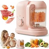 Baby Food Processer - Baby Food Blender, Multifunctional Food Maker and Steamer, Auto Cooking for Healthy Food