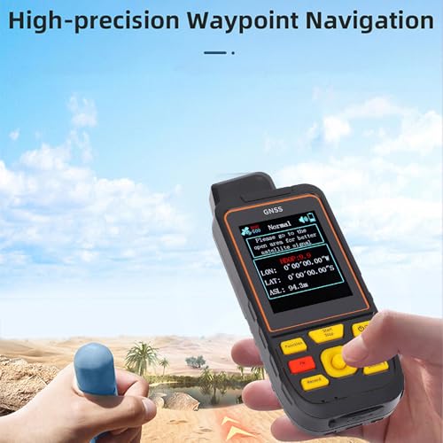 SEAFRONT GPS -Landmesser -Handheld -GPS Zur Vermessung von 2,8 Zoll Farbbildschirm Echtzeit -Sprachaufforderungen für Landwirtschaftliche Maschinen mit Wegpunktnavigation