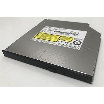 HLDS Hitachi LG DVD Super Multi-Drive Ultra Slim 0.37 in 9.5 mm Thick SATA Connection Internal GUD1N with Black Bezel