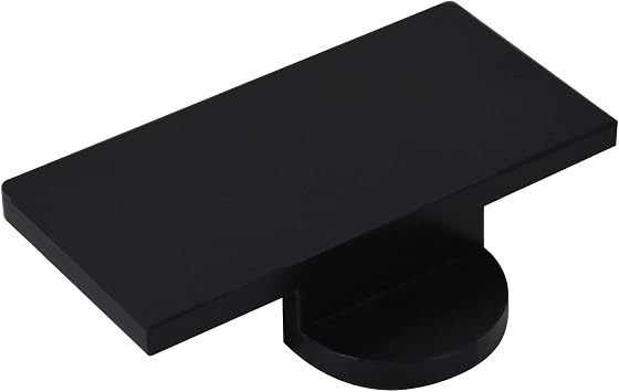 Bookshelf Organizer Tool - Spirit Level for Aligning Books, Plastic Bookend, Shelf Guide for Home Office Library, Stopper, Desktop Organizer (Black)