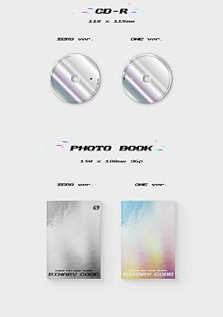 Album ONEUS 'BINARY CODE' (5° Mini Album) ONE Version + Set Di Photocard Extra - Edizione Coreana Originale