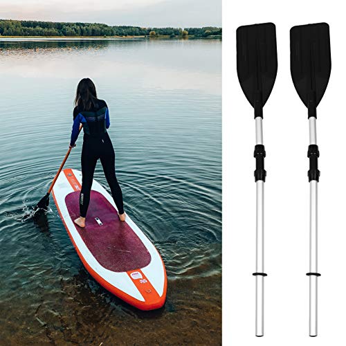BESPORTBLE 1 par Liga de Alumínio Destacável Caiaque Remo Remo Barco Jet Ski Remo de Canoa para Caia