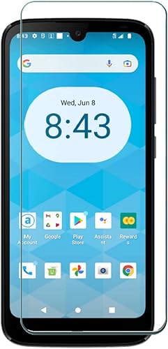 Vista 3 de Verve Connect - Funda para celular Verve Connect con protector de pantalla, funda de TPU sólida con soporte de anillo giratorio de 360°, funda