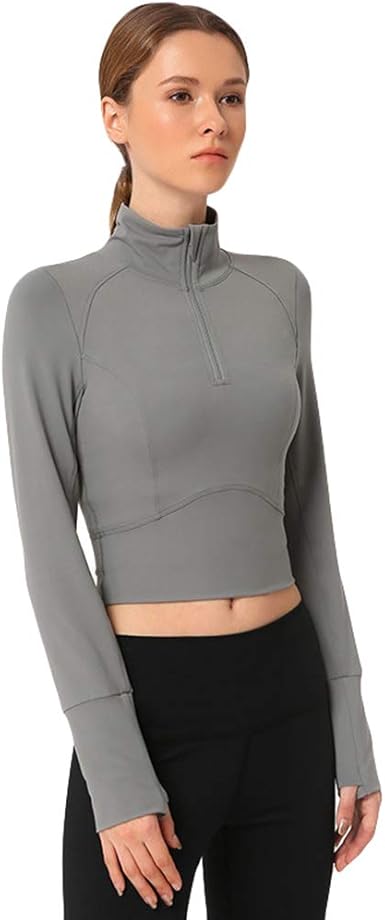 sports half zip pullover