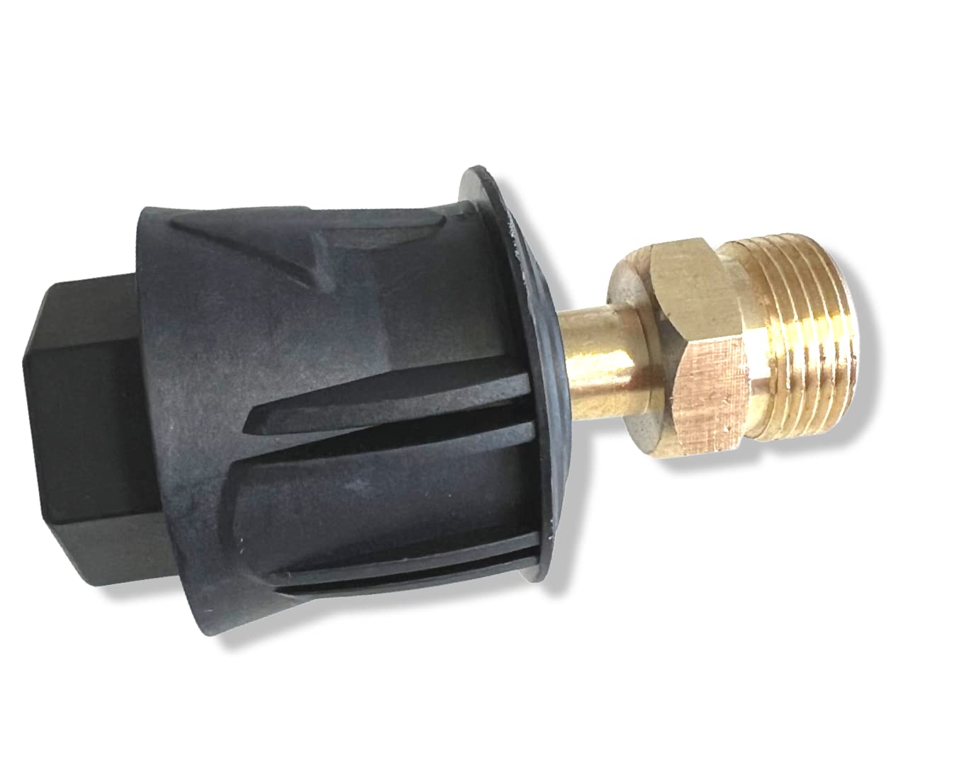 Schnellverbindungsadapter-Set Für Hochdruckreiniger (2 Paar) – Edelstahl/Messing, Bis 5000 PSI
