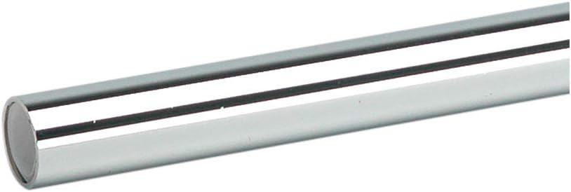 4 foot Round Chrome 1 ¼ Diameter Hangrail - Set of 2