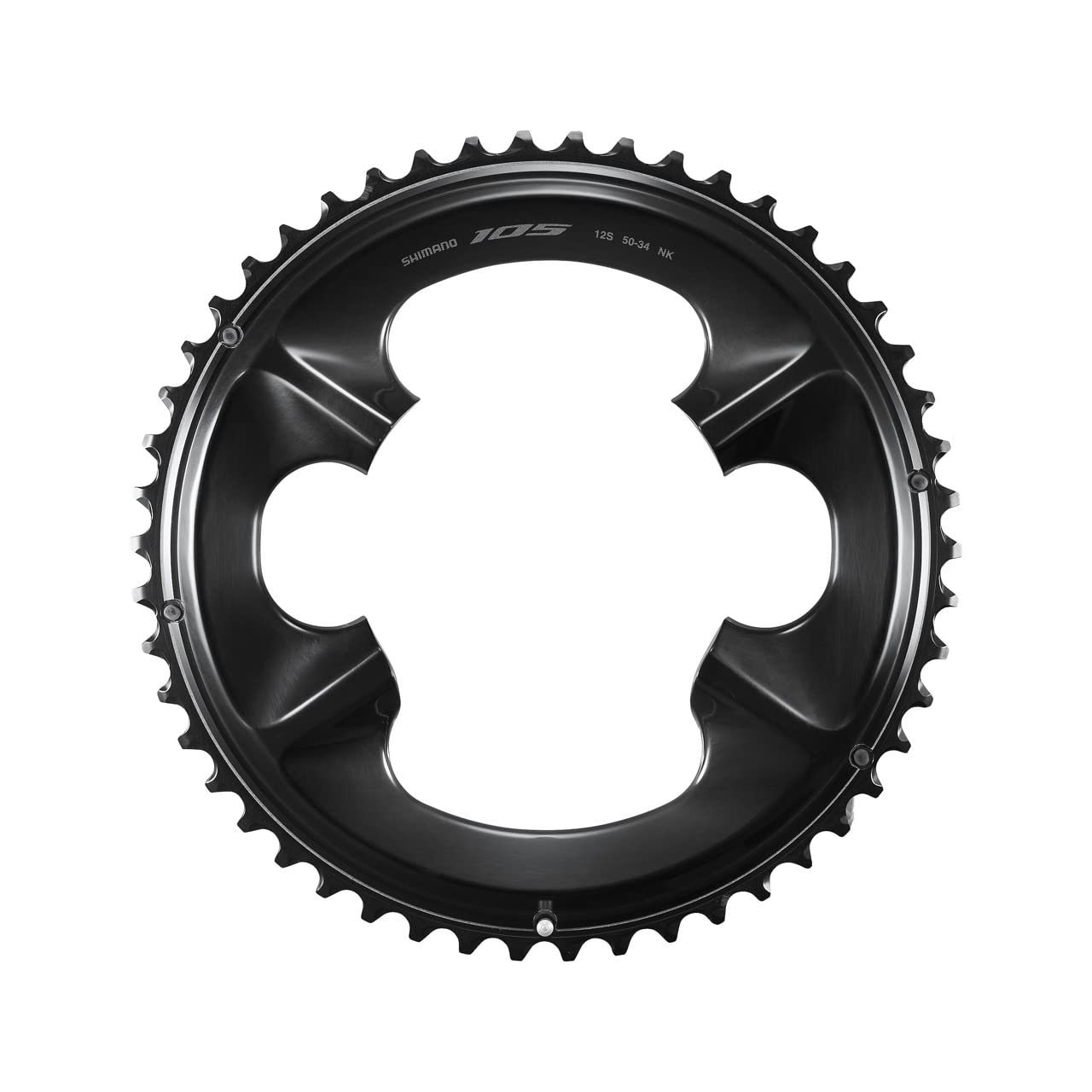 SHIMANO Unisex Spre Fcr7100 Chainring 50t-nk Bicycle Parts, Black