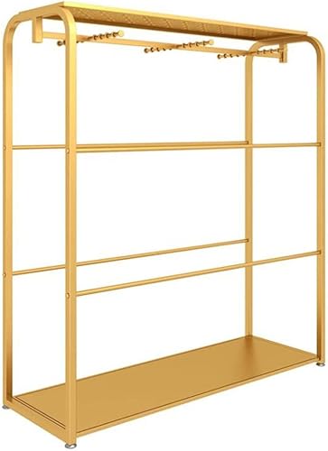 Miniatura 8 de zktoermn Estante de exhibición al por menor de metal de pie, barras para colgar tuberías industriales modernas, estante de ropa interior, sujetador,