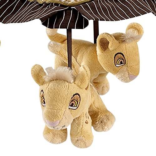 Disney Lion King Simba's Wild Adventure Musical Mobile, Ivory, Brown, Sage, Tan #TOP1
