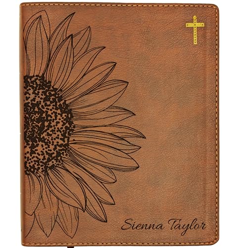 Personalized NIV Journal the Word Bible – Double Column Brown