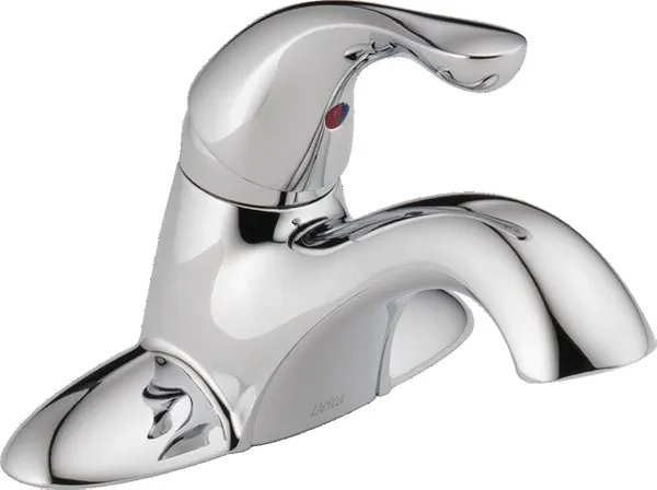 DELTA FAUCET 520-GPM-DST Single Handle Bathroom Faucet Centerset, Chrome