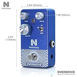Pédale d’effets Overdrive pour guitare électrique Handmade, deux modes d’écrêtage de la fréquence et un design True… - Les Beatles, Paul McCartney, John Lennon, RIngo Starr, George Harrison Pédale d'effets Overdrive pour guitare électrique Handmade, deux modes d'écrêtage de la fréquence et un design True… – Image 3
