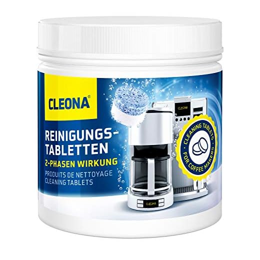 Rengöringstabletter för helautomatiska kaffemaskiner 2-fas 30 stycken 3,5 g - kompatibla med alla helautomatiska kaffemaskiner
