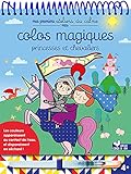  Colos magiques Princesses et chevaliers - bloc avec feutre à eau