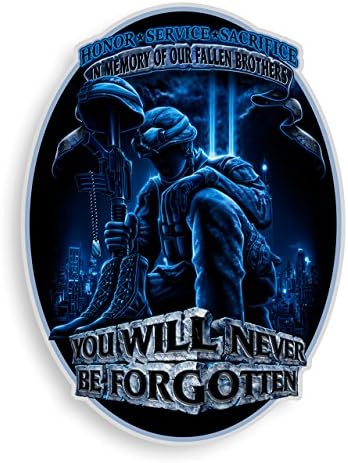 Collectible Military Decals (4in,2pack),Share Your Appreciation & Support with Our Vinyl Soldier You Will N…