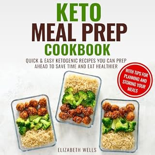 Keto Meal Prep Cookbook cover art