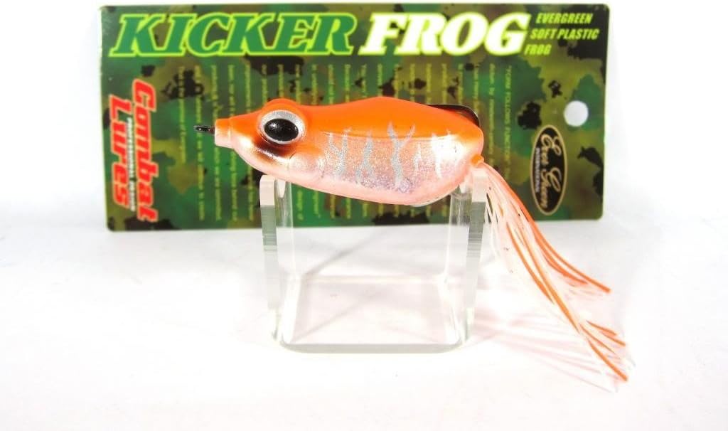 Evergreen EVER GREEN/2010 kicker frog # 239 skeleton Orange