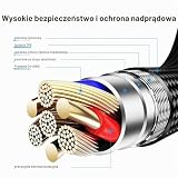 aceyoon Kabel USB C Krótki, kabel ładujący 3A USB C [3szt 10cm] Kabel USB typu C Nylonowy kabel USB na USB C Kabel szybkiego ładowania kompatybilny z Samsung Galaxy S22 S21 S20 S10 A51 A70
