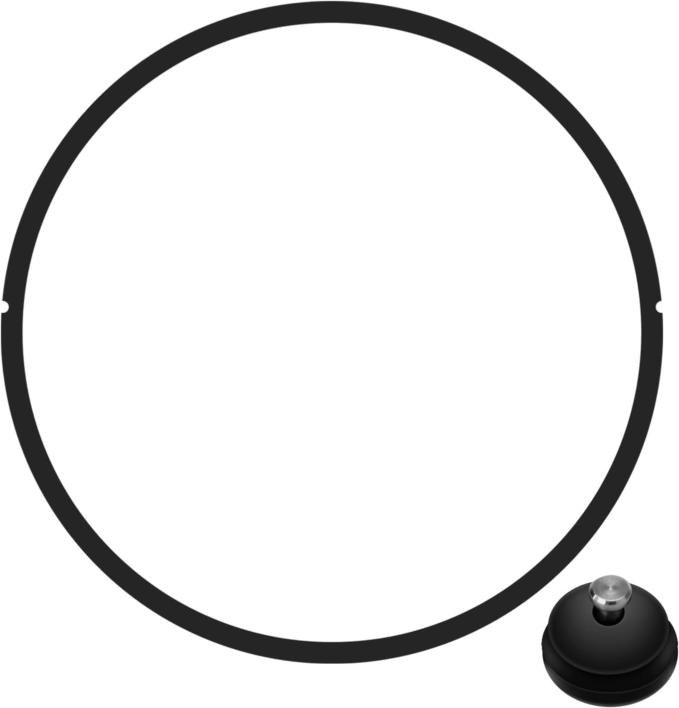 Seal Ring 09907 Replacement for Pressure Cooker Canner Sealing Ring Gasket and Air Vent 16 and 21qt Compatible with Presto 01/CA16A, 01/CA16H