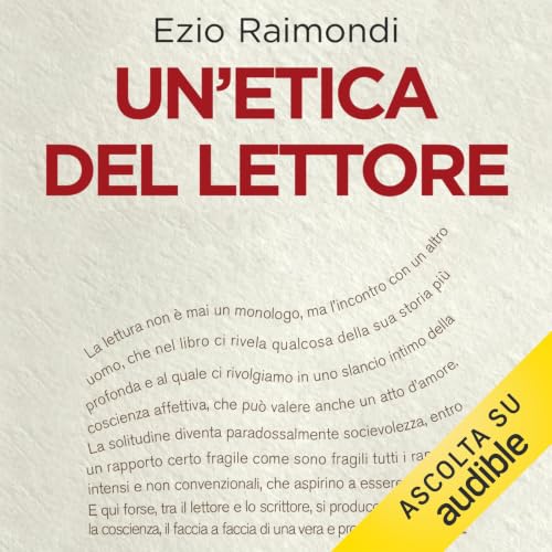 『Un'etica del lettore』のカバーアート
