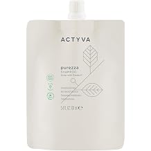 Actyva - Purity Shampoo, Anti-Dandruff with Exfoliating and Purifying Scalp, Based on Black Pepper and Green Tea - Travel Size 100 ml