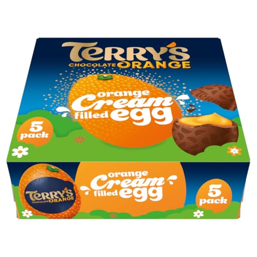 Terrys Chocolate Orange Cream Filled Egg 5 x 34g (170g)