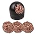 Lötspitzenreiniger, Lötkolben-Spitzenreiniger, Messing Spitzenreiniger Kit,1PC Lötkolbenhalter mit Spiralwolle,3PCS Lötschwamm Metall, Trockenschwamm aus Metallwolle zum Reinigen von Lötkolben,Spitzen