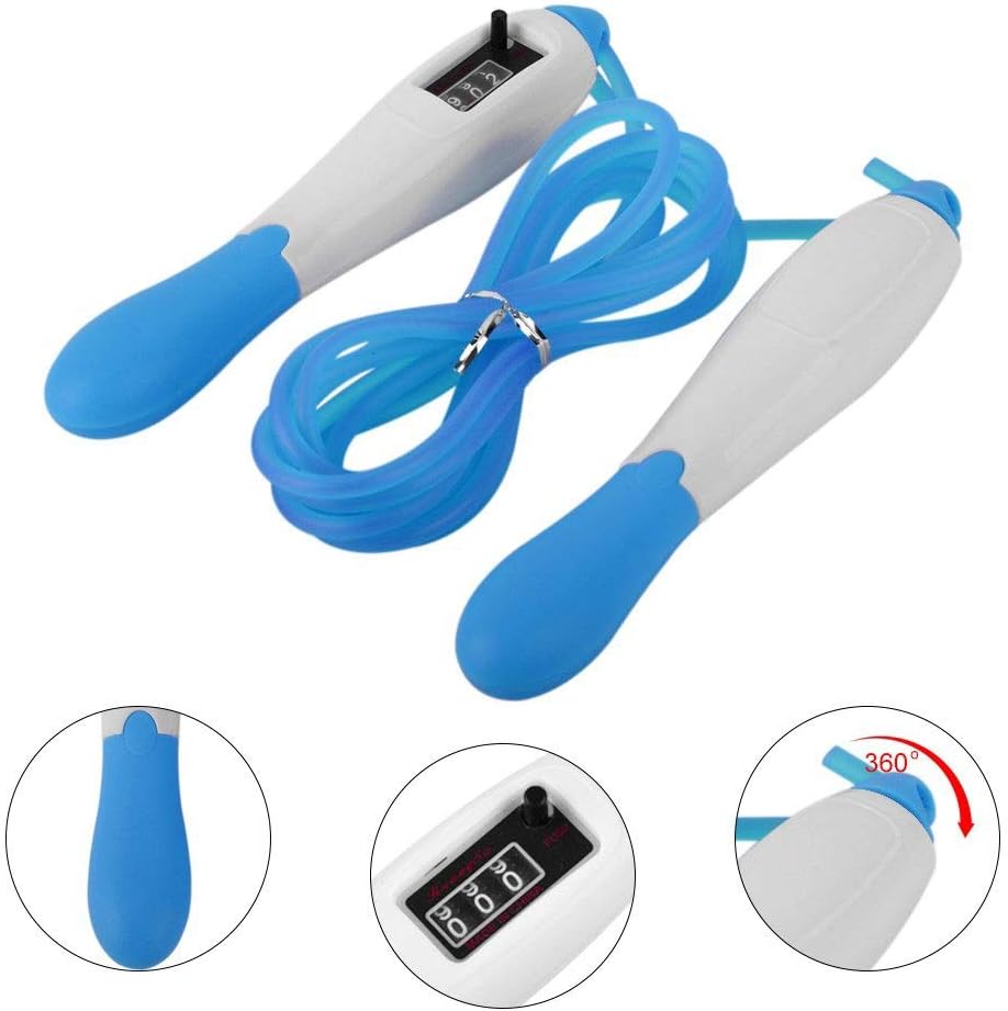 Jump Rope Adjustable Jump Rope with Counter Skipping Rope for Home Fitness Trainning Gym Home