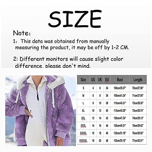 Auimank Women's Fall Fashion 2022 Teddy Coat for Women,Women's Clothes Women's Jackets Lightweight Trendy,Women's Fashion Soild Winter Loose Plush Long Sleeve Zipper Pocket Hooded Coat (XXL,Black) Auimank Women's Fall Fashion 2022 Teddy Coat for Women,Women's Clothes Women's Jackets Lightweight Trendy,Women's Fashion Soild Winter Loose Plush Long Sleeve Zipper Pocket Hooded Coat (XXL,Black)