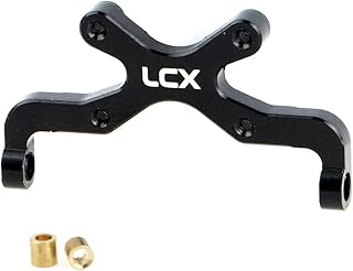 LCX Racing 1/24th RC Crawler Car CNC Machined Aluminum Rear Body Mount Body Brace Bracket for Axial SCX24 Wrangler JLU AXI00002, Upgrades Parts Accessories