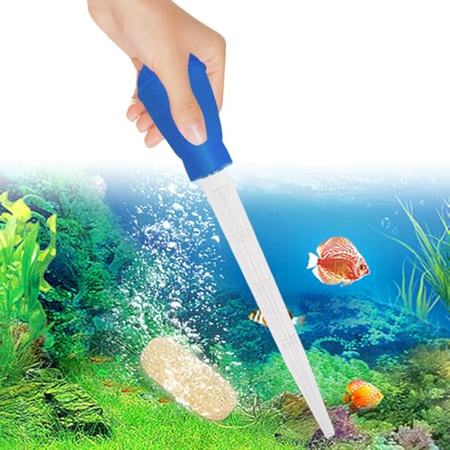Coral Feeder Siphon Dropper - Long distributeur de liquide pour aquariums | Outil multifonction pour changer l'eau | Nourriture ciblée pour installations de récifs | Gouttes précises pour reptiles