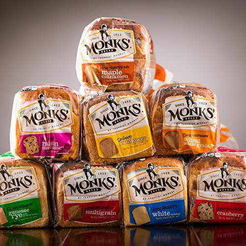 Monks' White Bread 3 Loaf Bundle (3 x 1lb. Loaves)