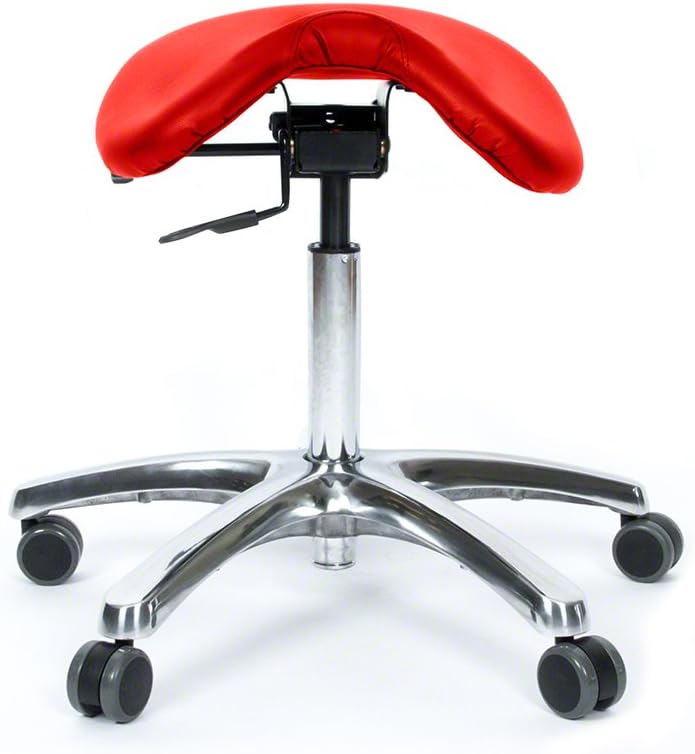 Jobri BP1465RD Fully Adjustable Saddle Stool