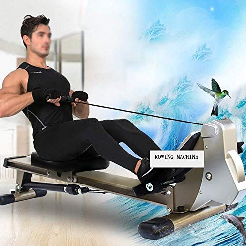 Roeitoestel, Home Roeitoestel Fitness Cardio Workout met instelbare weerstand, Advanced Driv, Cardio & Strength Training, Super Silent Indoor Rower - Afbeelding 3
