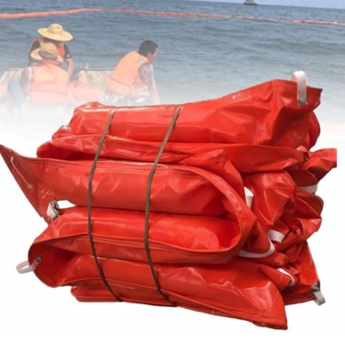 Barrera flotante de petróleo, contención de PVC para basura de río y algas acuáticas, diseño reciclable y sólido