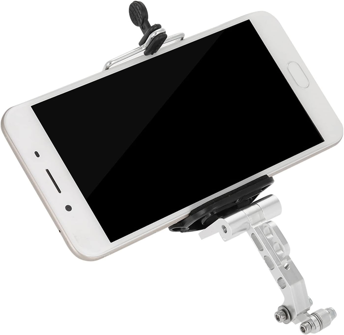 Phone Holder, Adjustable Mount for RC Transmitters, Universal Phone Bracket Holder, for Drone Pilots, Flight Simulators, Outdoor Adventures